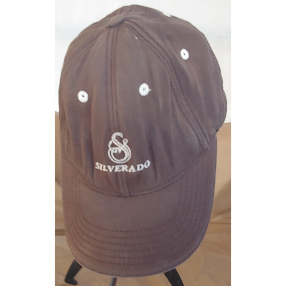 Silverado black napa valley preowned adjustable baseball cap imperial brand